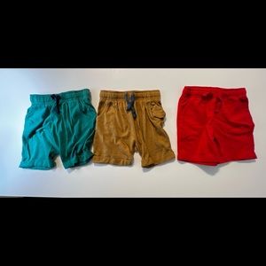 Lot of 3 Pull On Shorts 3T